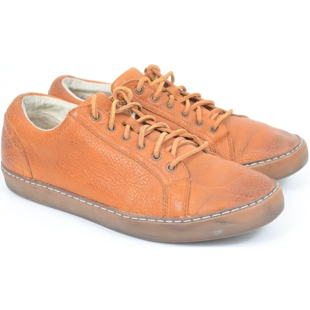 UGG Australia Men's 10.5M Kolman Leather Sneaker Low-top Lace Up Preppy Nautical